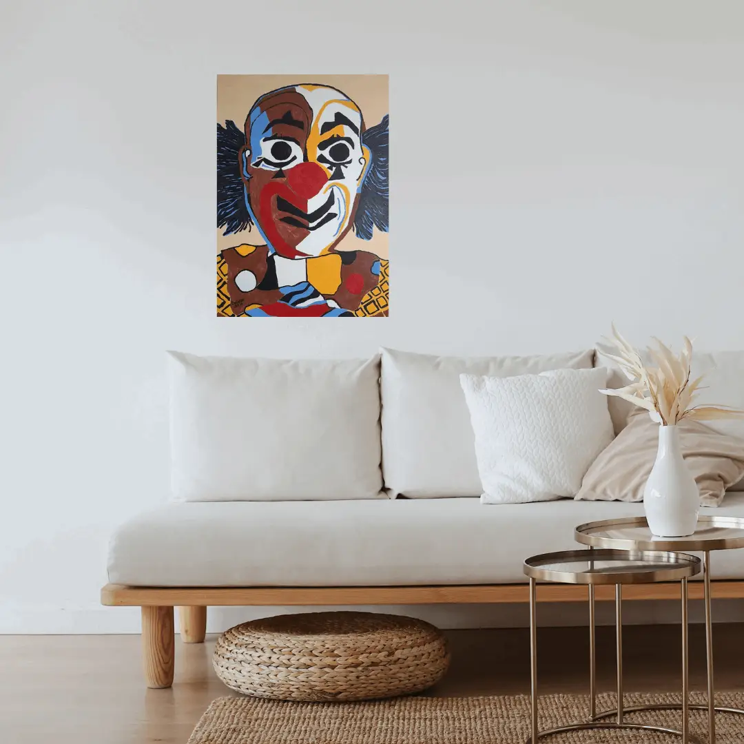 pintura-em-tela-palhaco-venda pintura em tela palhaço