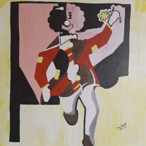 Pintura em Tela JOKE - Palhaço