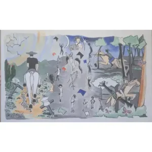 Pintura em tela Lampião